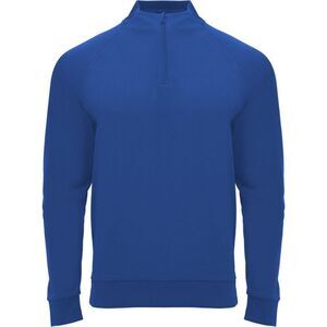 Roly Unisex Adult Epiro Quarter Zip Long-Sleeved Sweatshirt / Royal Blue